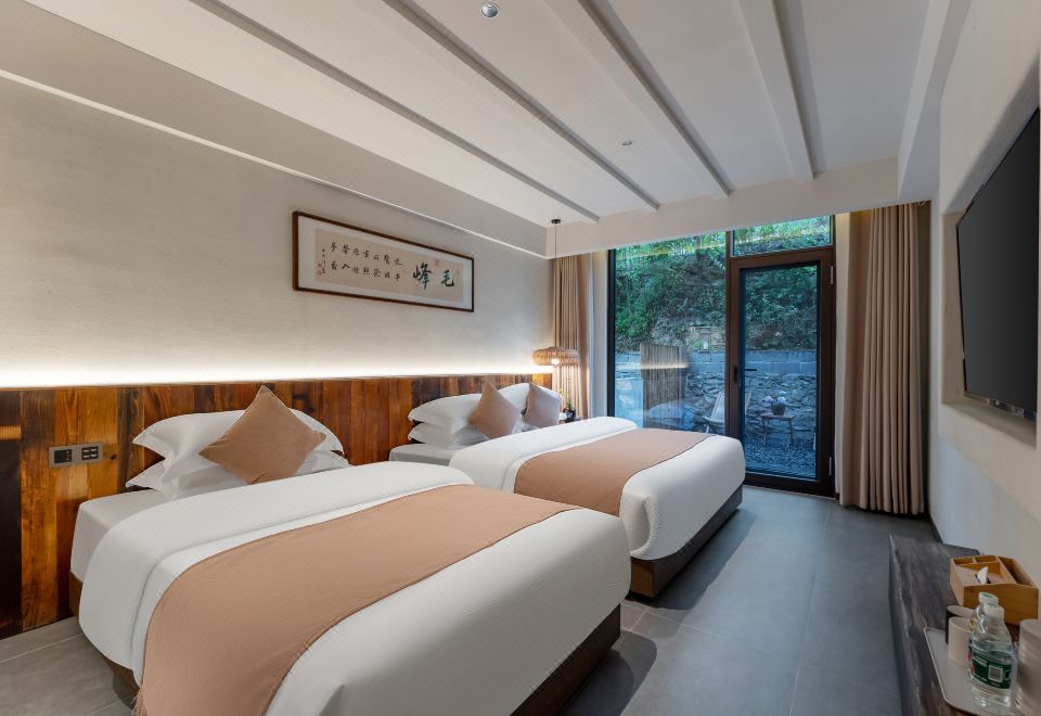 Yuetuan Private Courtyard Family Room (Central Heating, Smart Home&Zero-Pressure Mattress)
