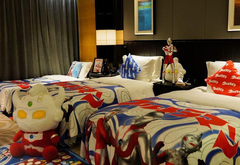 奧特曼主題小童雙床房