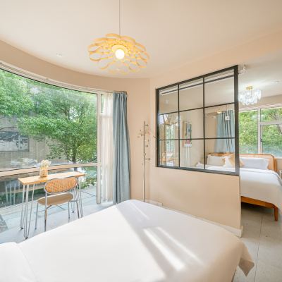 親子雙床房 上海月和紀星野民宿優惠