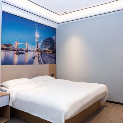 AHAO特惠大床房（雙拼床，有暖氣） AHAO雅好飯店（深圳沙井京基百納店）優惠