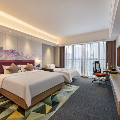 豪華家庭房 廣州花都希爾頓歡朋酒店優惠