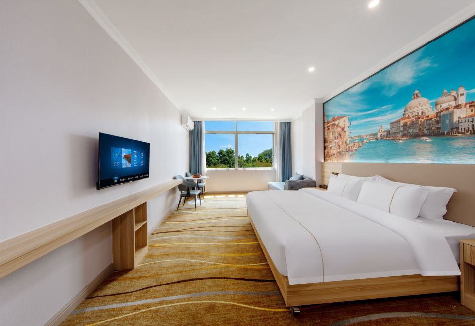 設計師行政大床房-智能馬桶-海馬床墊-軟度適中