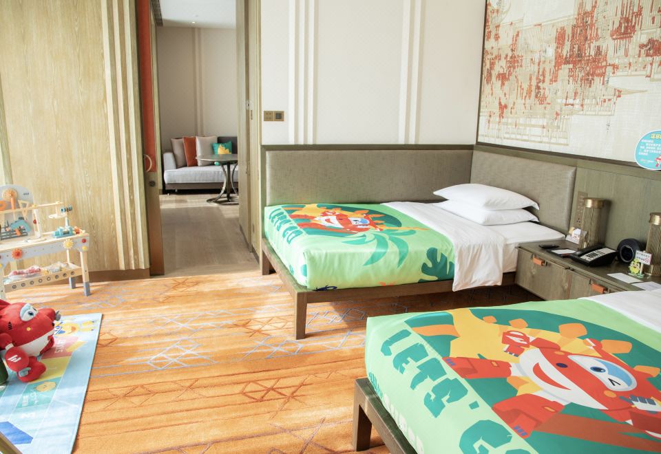 超級飛俠親子主題豪華雙床房