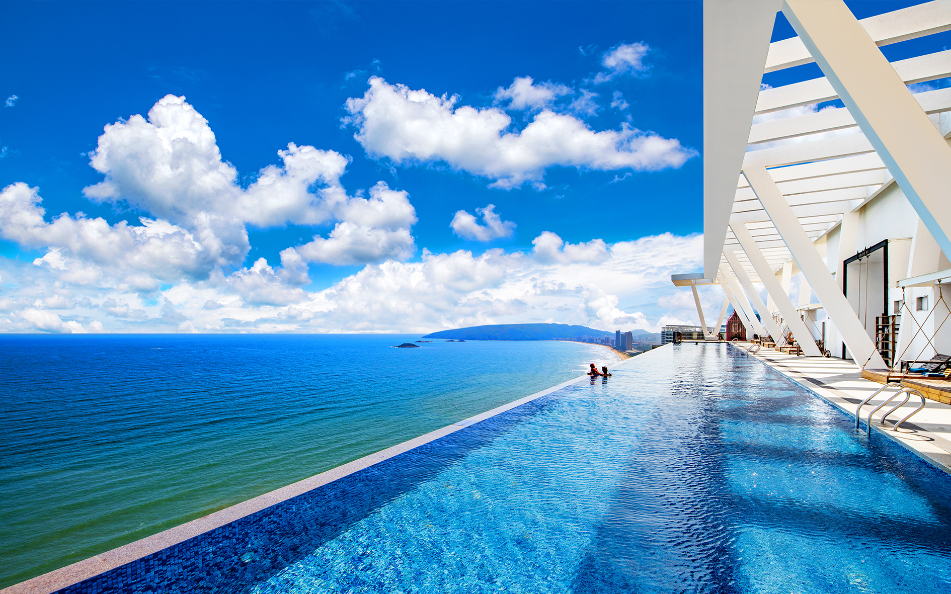 天际正海景双卧套房