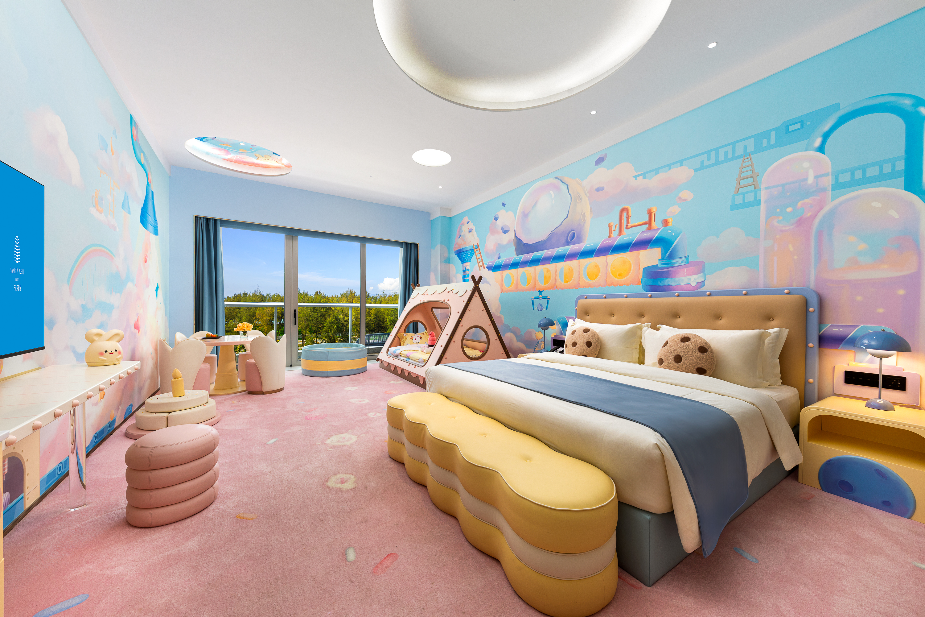 比心兔乐享亲子房