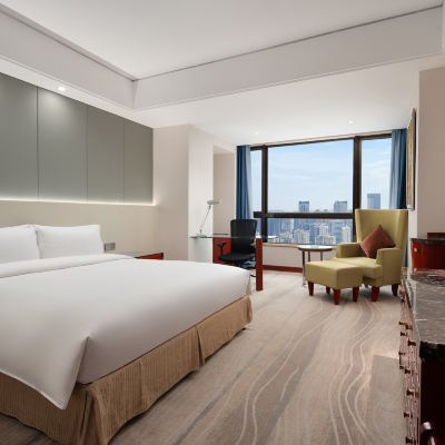 行政大床房（俯瞰悠然城景） 海口明光勝意大酒店優惠