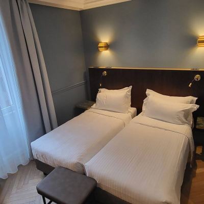 配有梳化床的豪華雙人或雙床間 伯納飯店優惠