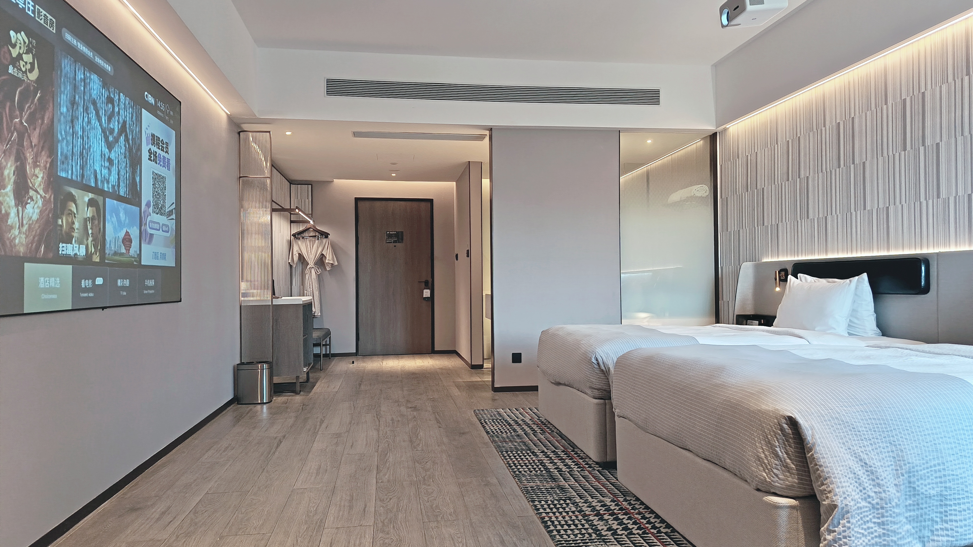 影音双床房（100寸高清巨幕+智能投屏+畅享热门大片）