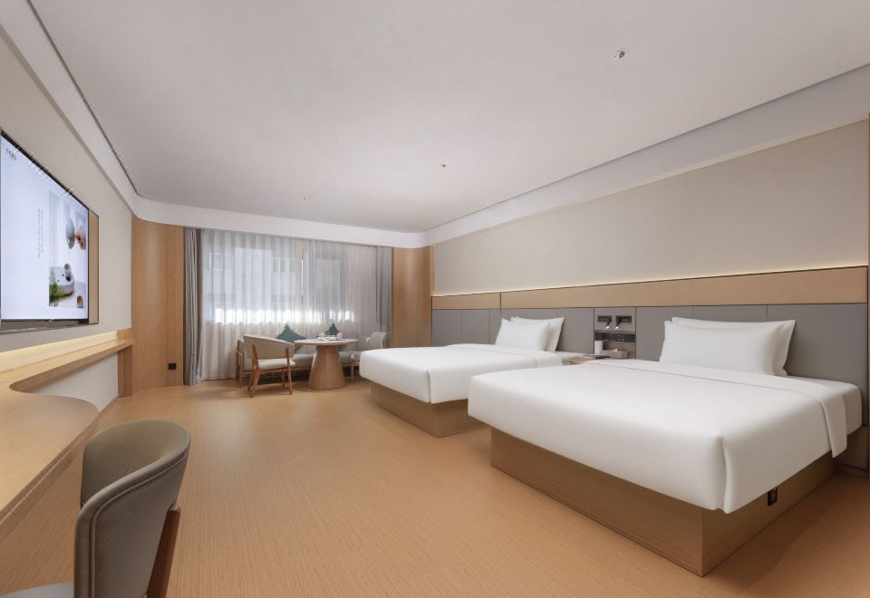 JI Hotel (Xiuning Qiyunshan West Avenue)Business 2-bed Room