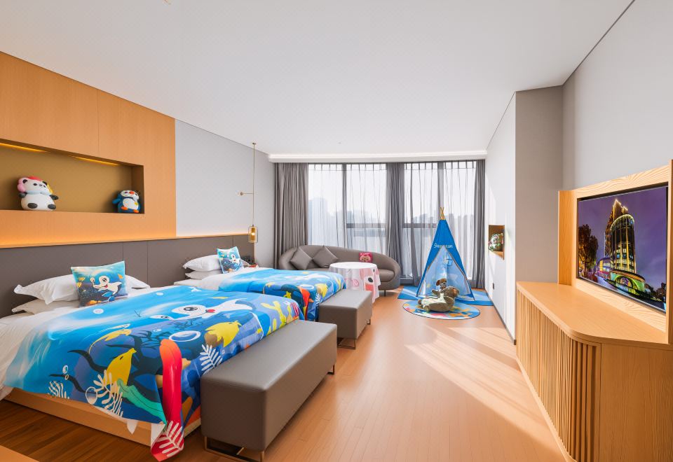 遨游海洋主題親子房