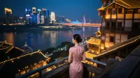 Holiday River View Hotel,Hongyadong,Jiefangbei,Chongqing Ξενοδοχεία στην πόλη 