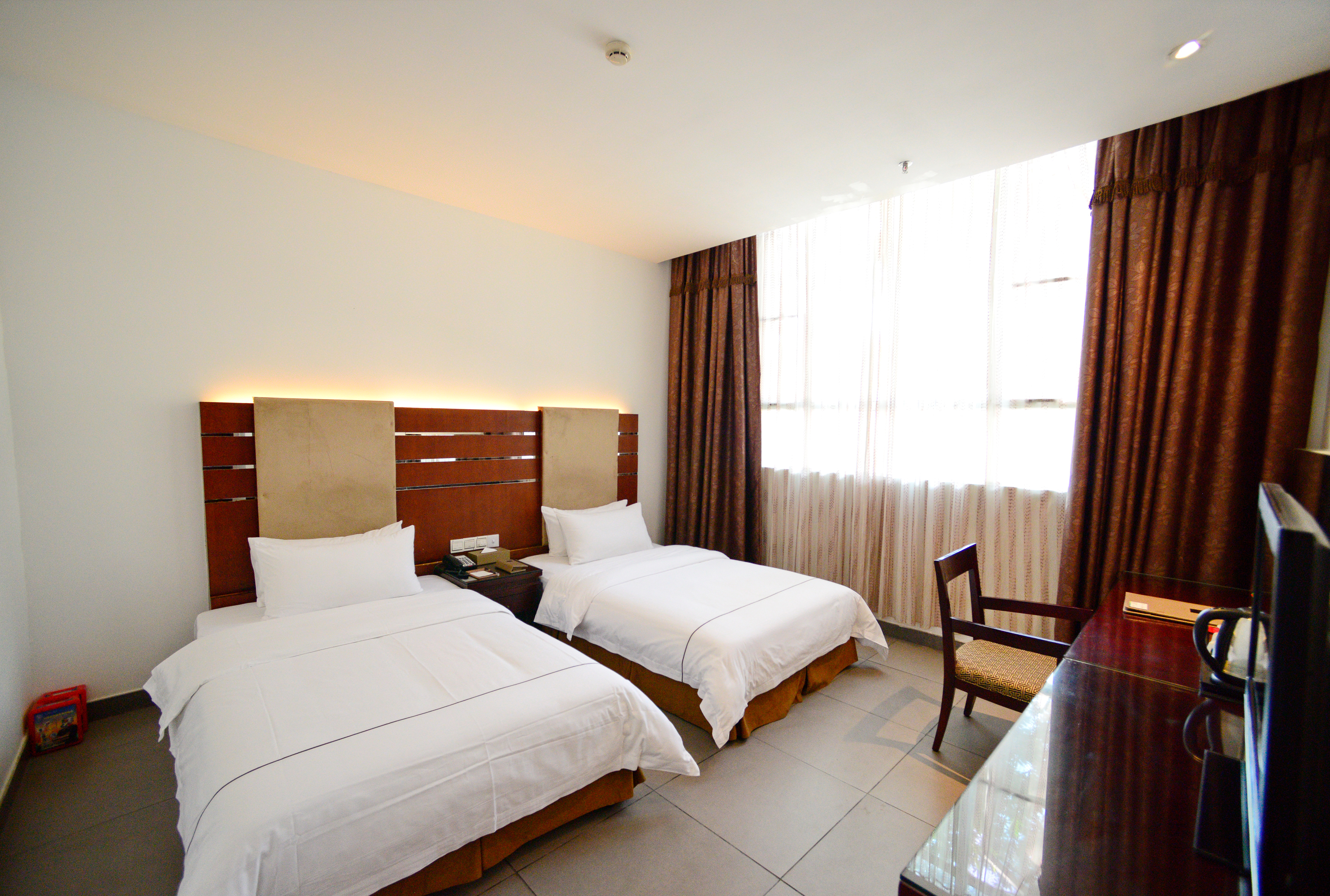 标准双床房|独立温泉池