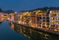 Zhenyuan · Not Late Romantic Panoramic Private Soup Designer Vacation Homestay Hotel di 