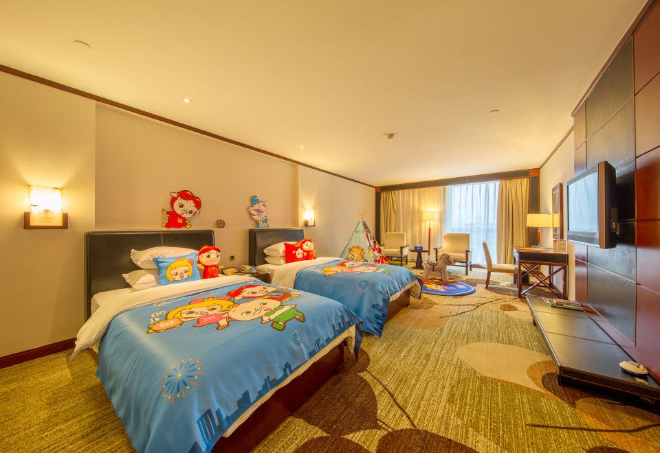 酷芽豬豬俠雙床房