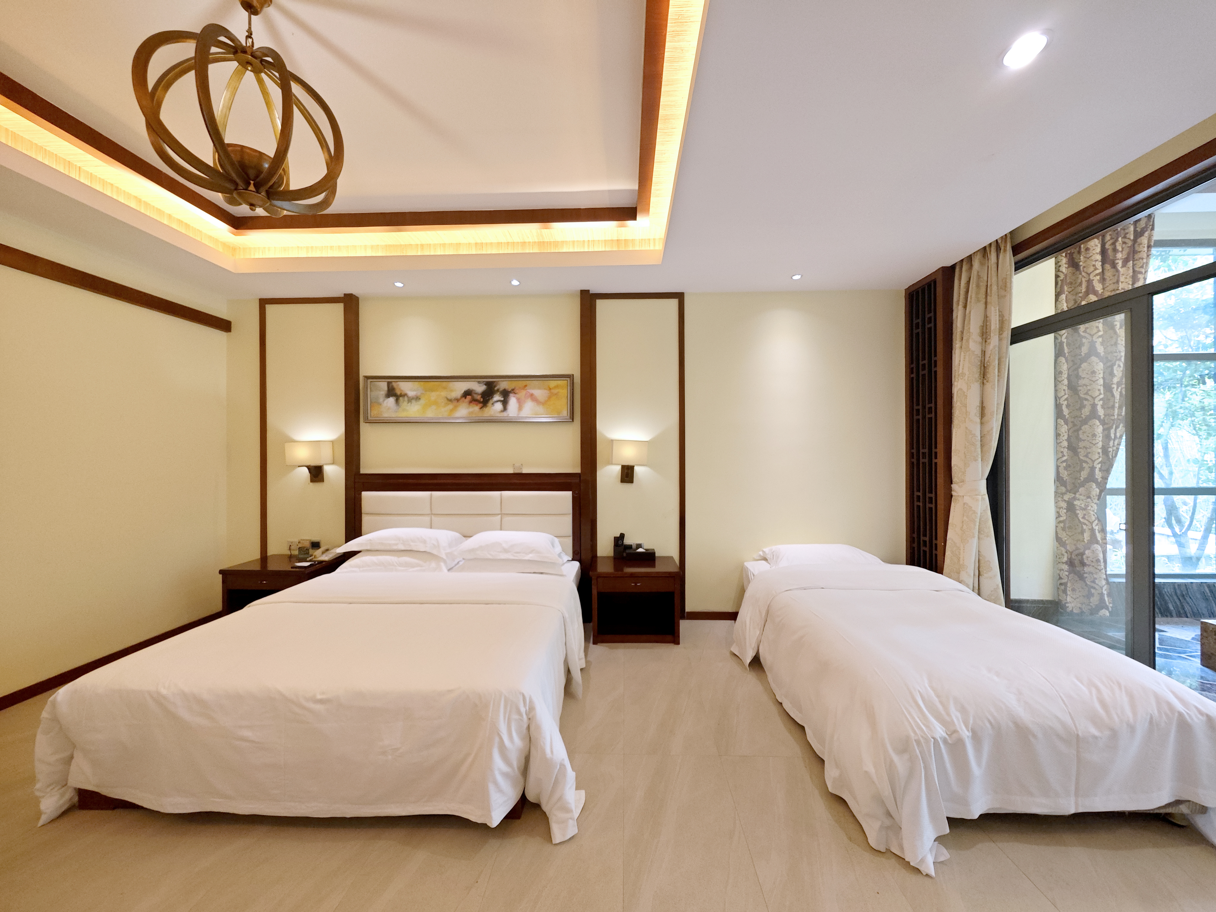 别墅汤屋双床房（室内私汤泡池）