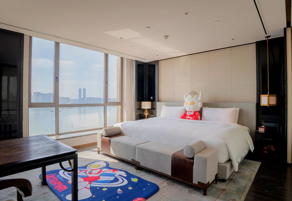 奥特曼亲子主题开放式江景套房