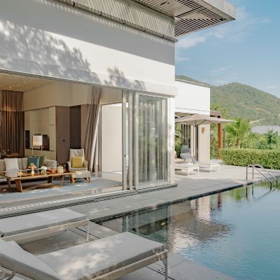 柏悅園景泳池兩居別墅 三亞太陽灣柏悅飯店優惠