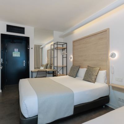 Interior Triple Room (2 Adults + 1 Child) Casa Lit Barcelona by Ona Hotels Promo Code