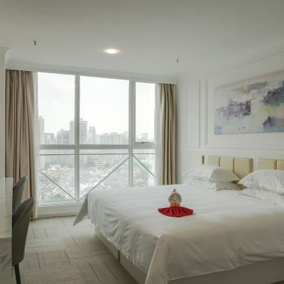 城景豪華大床房 上海華美國際飯店優惠