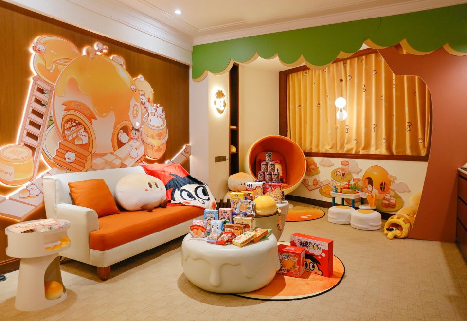 旺仔小馒头亲子主题套房