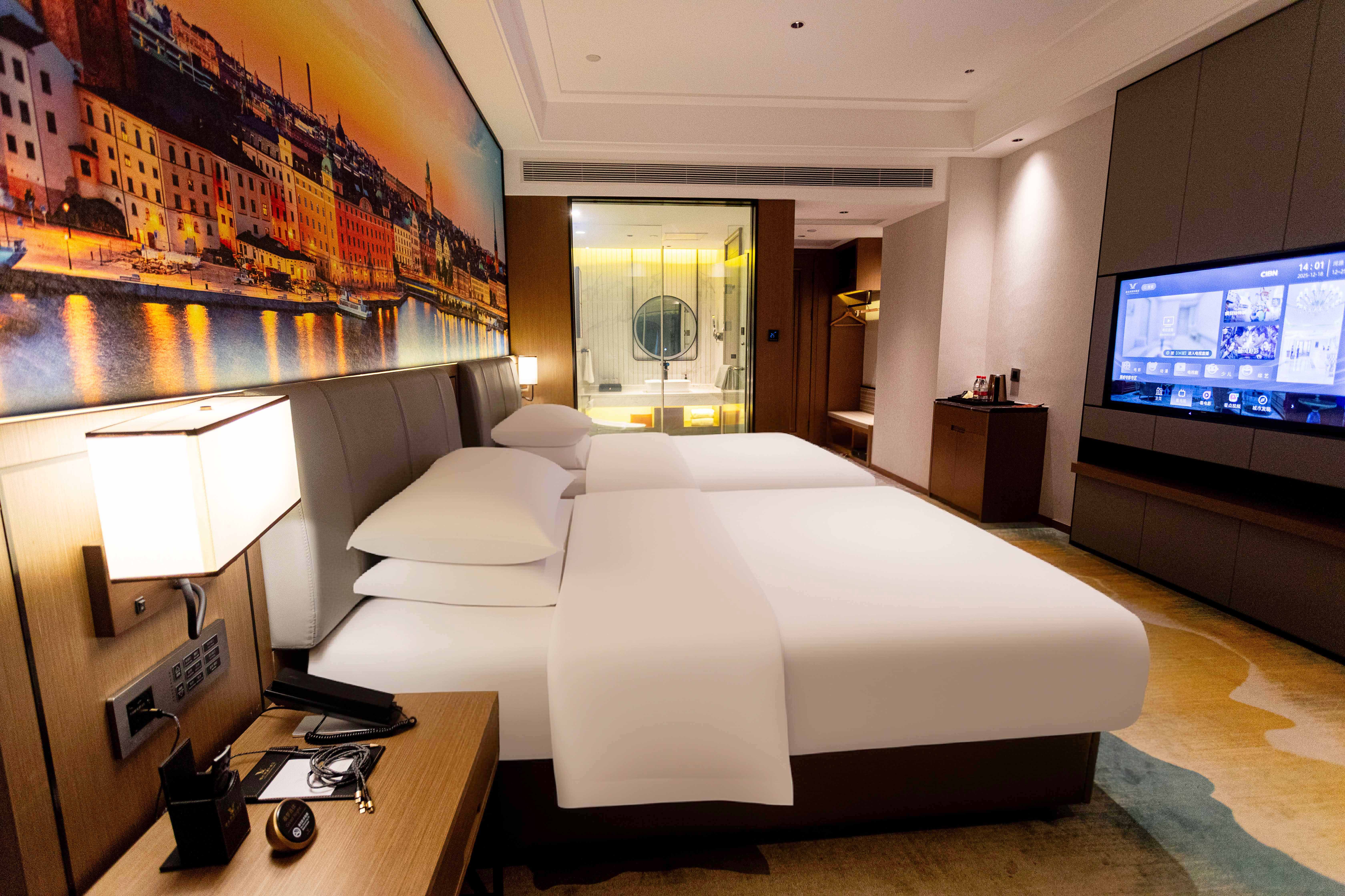 标准双床房【舒眠臻享+智能马桶+全屋智能语音】