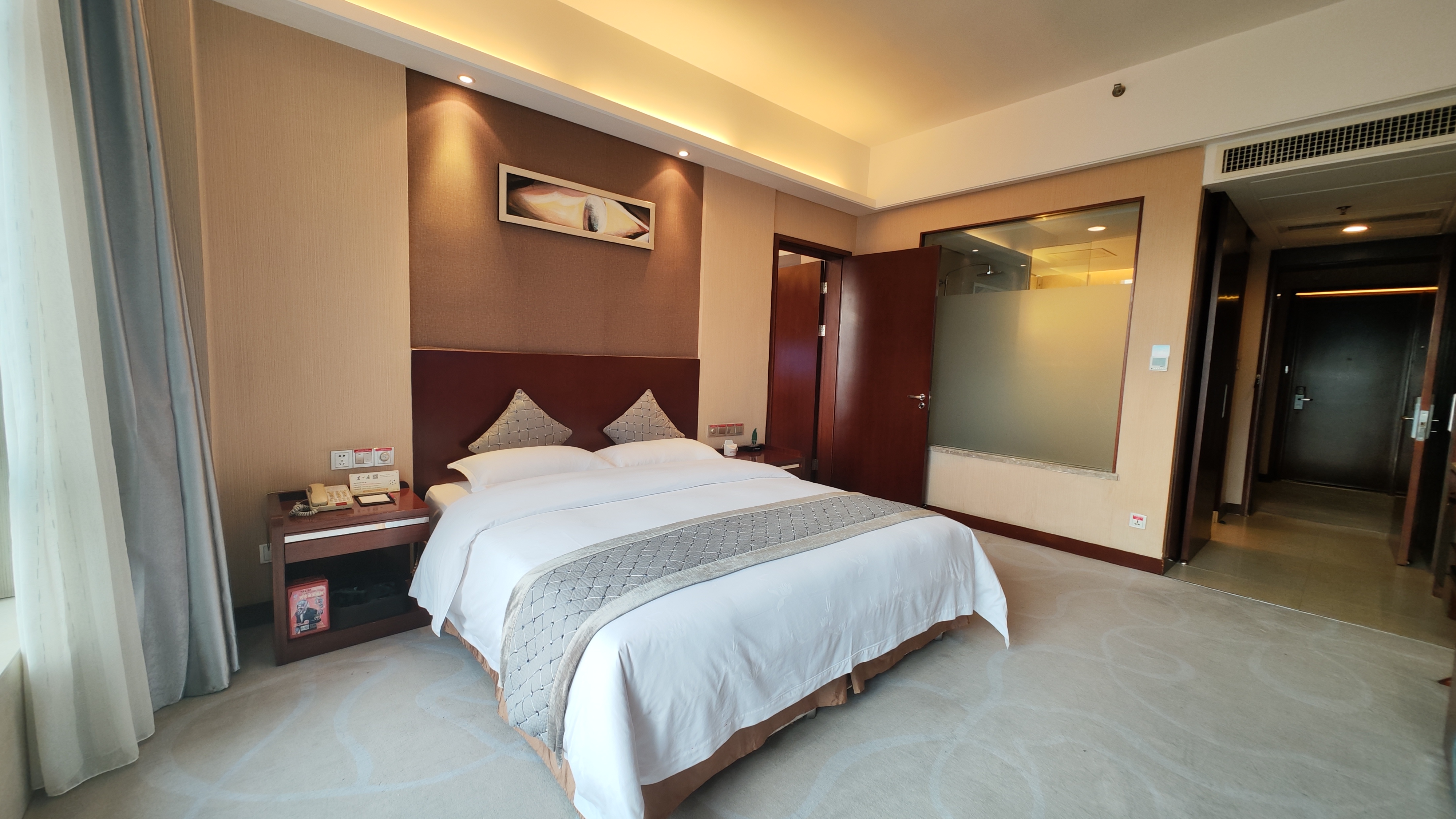 豪华套房（城市观景+慕斯床品）