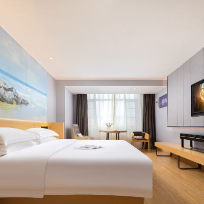 風雅商務套房〔超大空間・獨立會客廳・泡泡浴缸〕 錦江都城酒店（海口五指山路日月免税廣場店）優惠