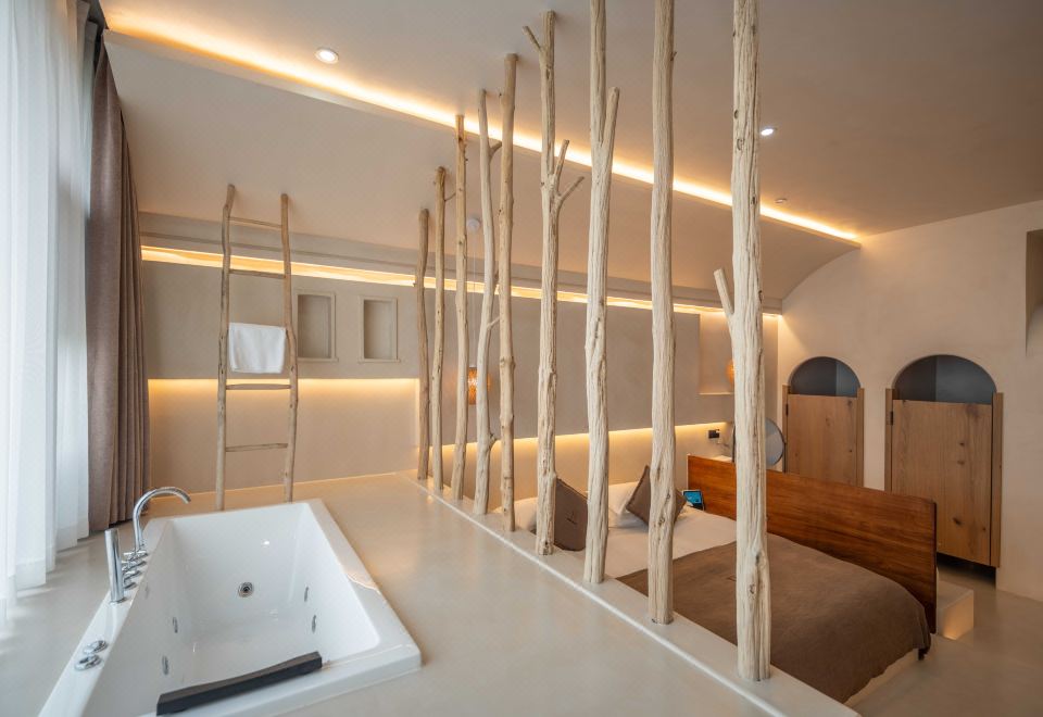 北歐浪漫浴缸房