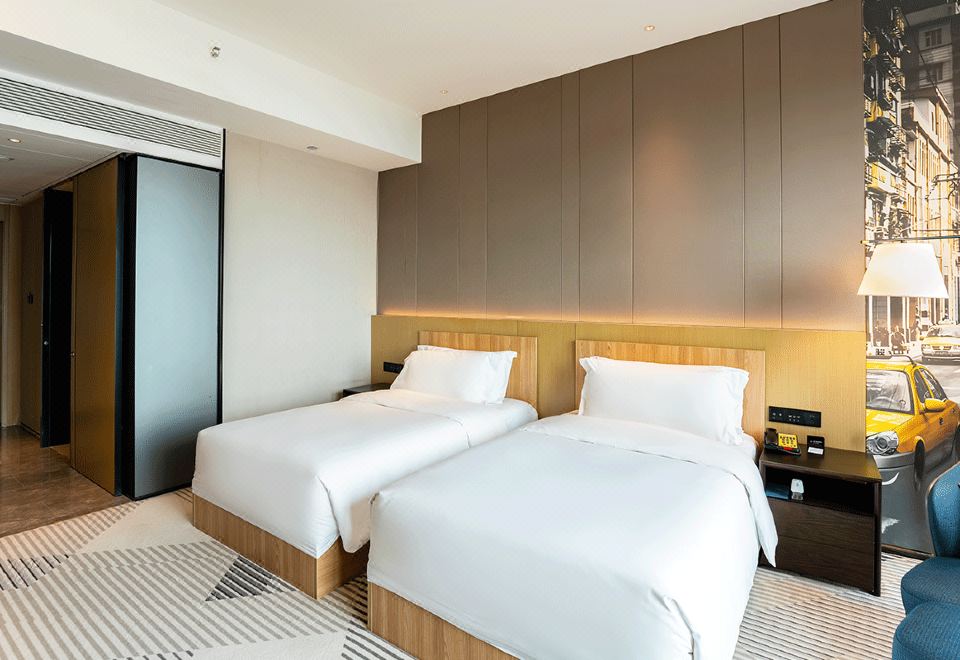 悦雅豪华江景双床房