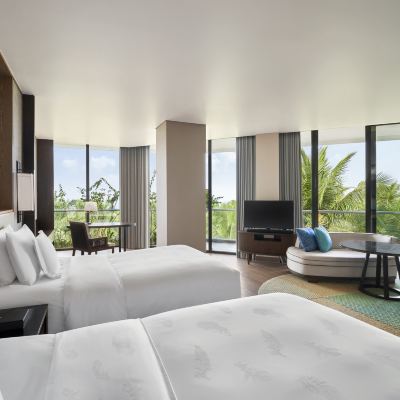 度假景觀精緻雙床套房 富國島長灘洲際度假酒店優惠