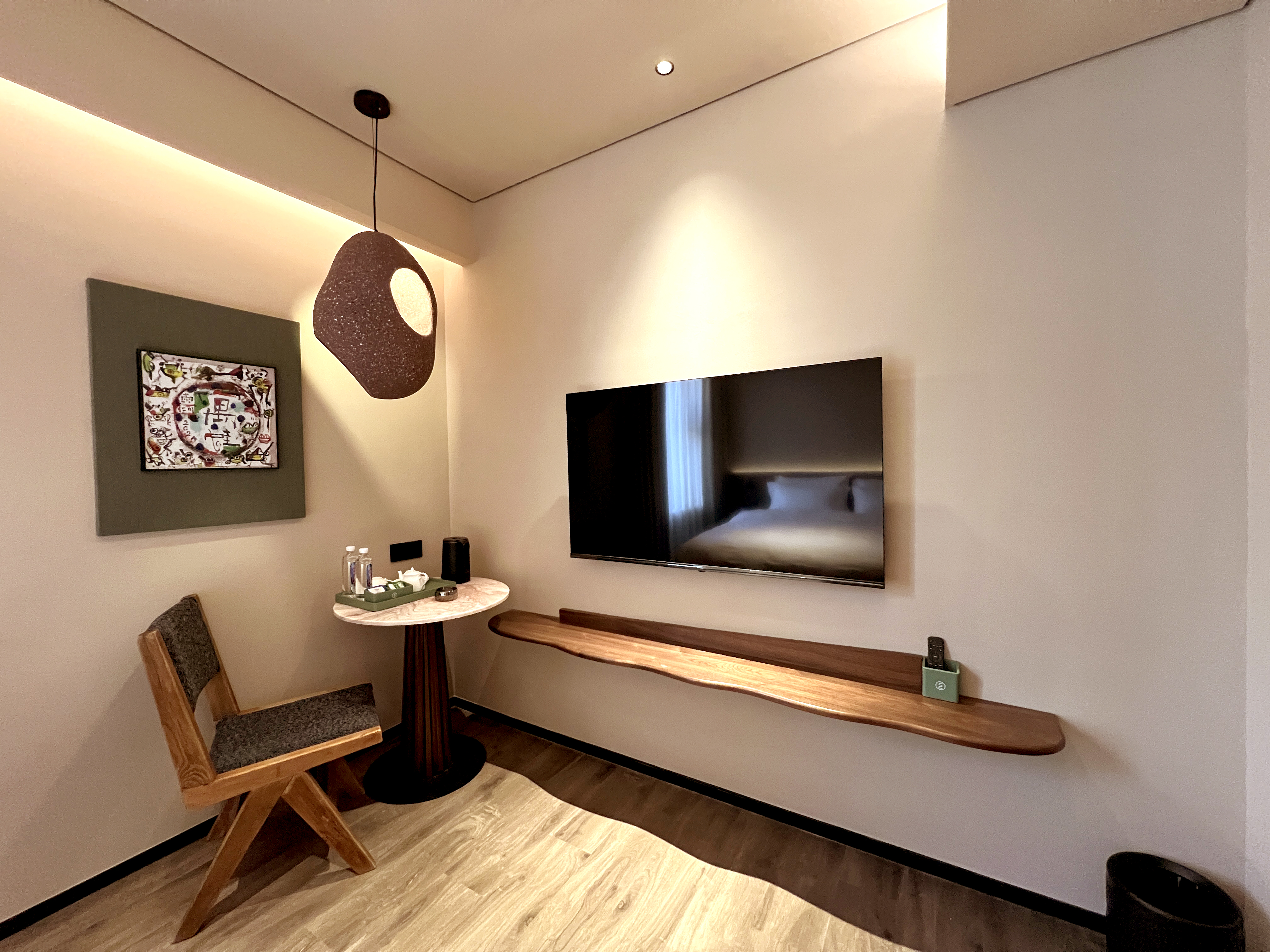 轻奢大床房（安静/舒适/清新+零压舒眠床垫）