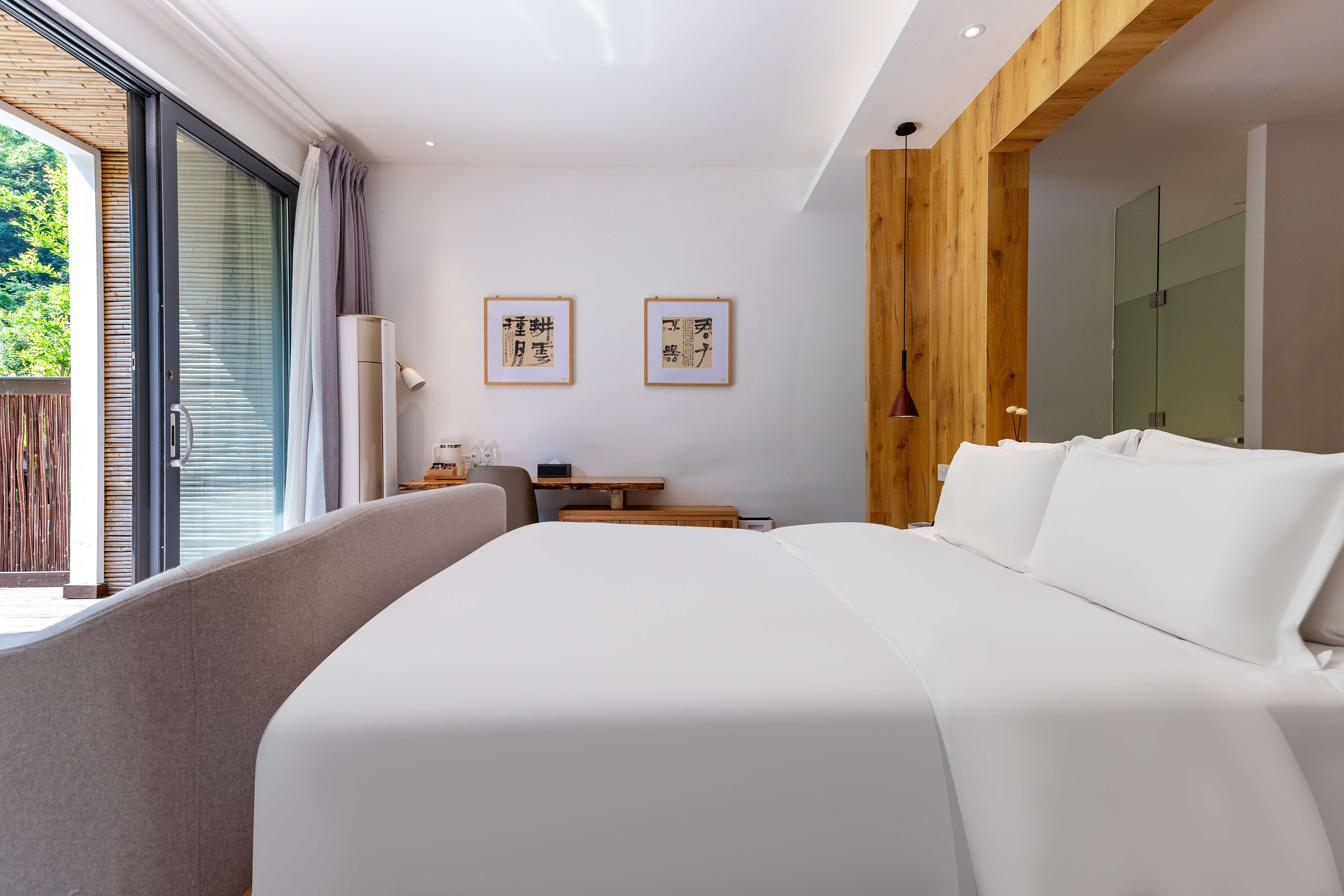 隐川·望峯大床房「景观露台+静音床垫+推窗见峯」