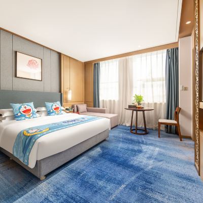 豪華親子套房（記憶棉枕+MINI吧） 鉑麗斯國際大飯店（威海高鐵站韓樂坊店）優惠