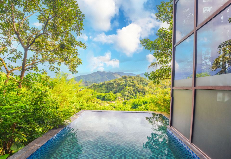 畔山家庭温泉两房别墅-独栋别墅-欢聚家庭泡池