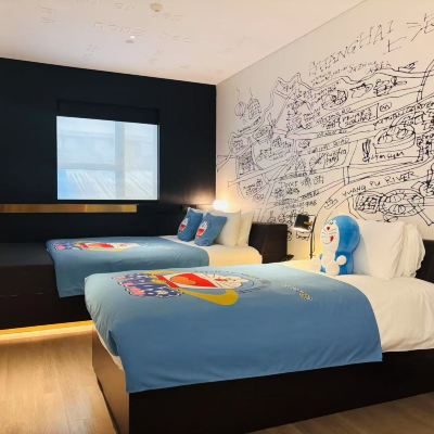 主題親子房「孩童浴巾毛巾+迷你小冰箱」 上海浦東機場川沙CitiGO歡閣飯店優惠