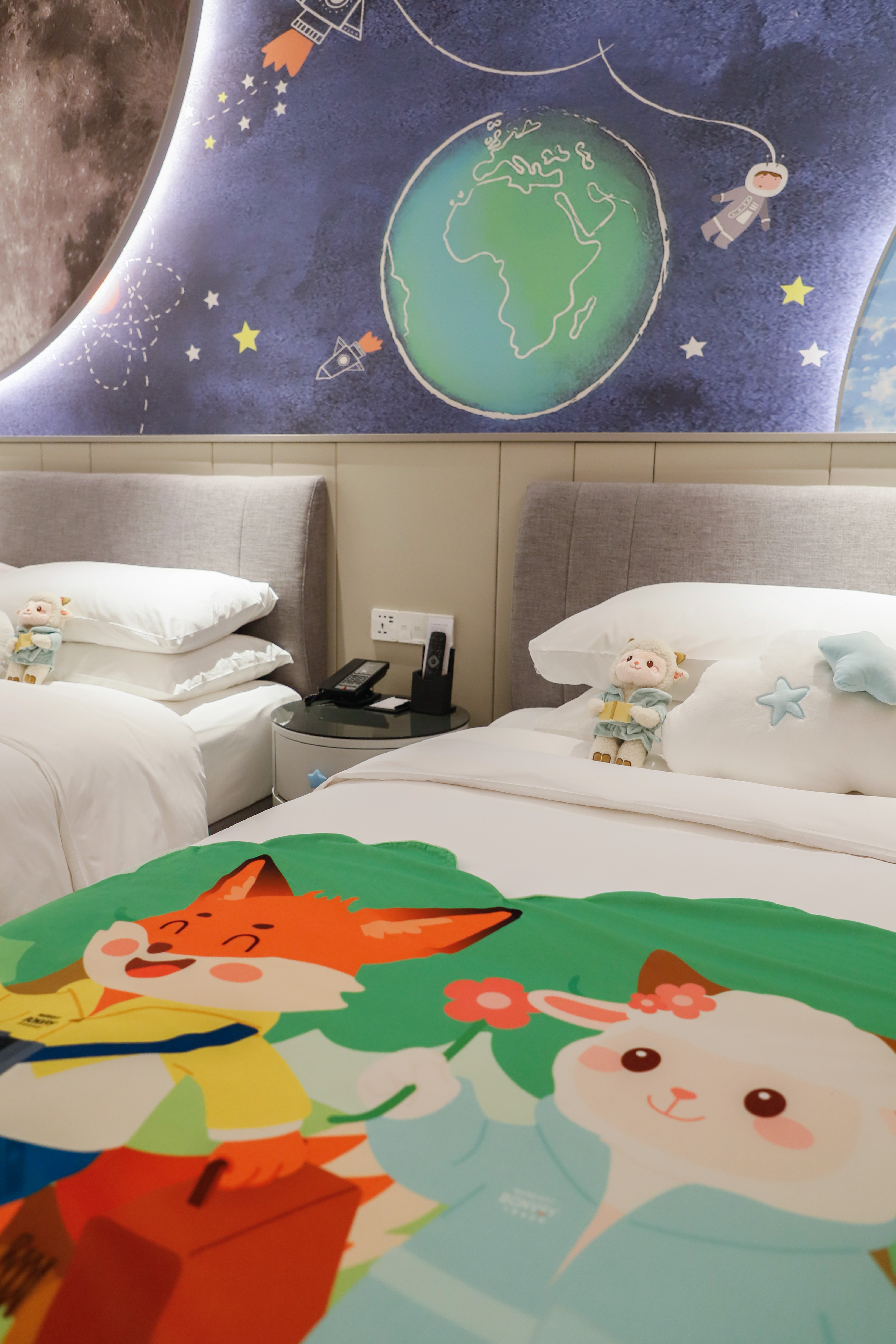 Dongguan Marriott Hotel豪友团亲子主题房-小羊米娅