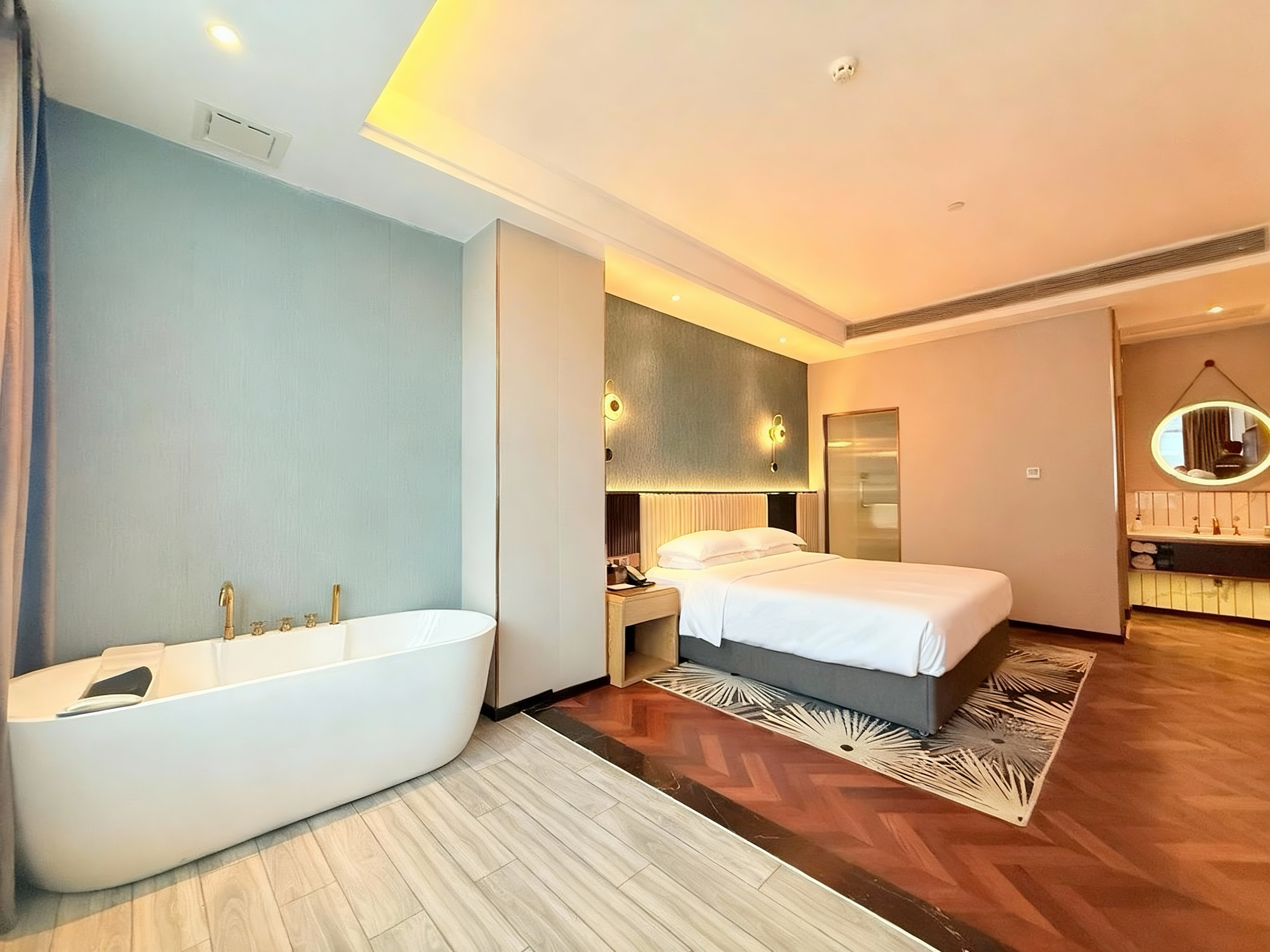 都会商务套房（智能马桶-小冰箱-裸棉寝具-陶瓷茶具）