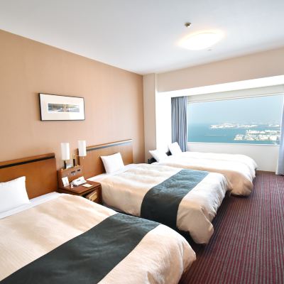 デラックスコーナーツイン エキストラベット利用(禁煙) スターゲイトホテル関西エアポート クーポン