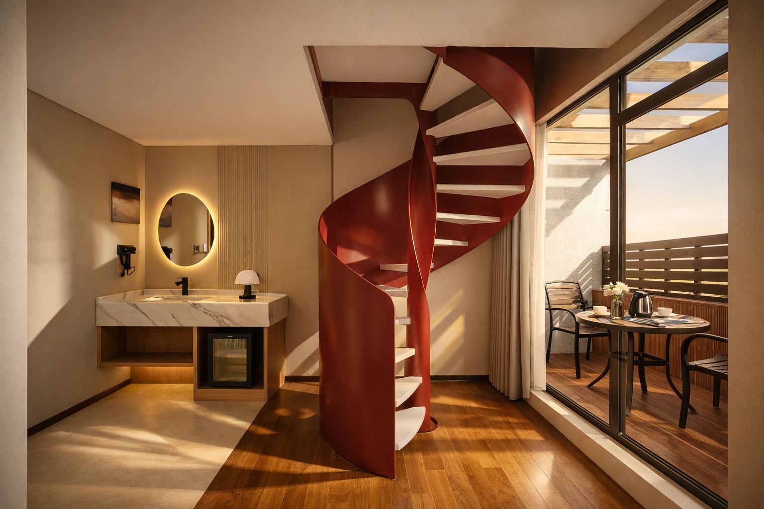 庭院复式loft大床房（独立庭院+欢乐时光乐趣无限）