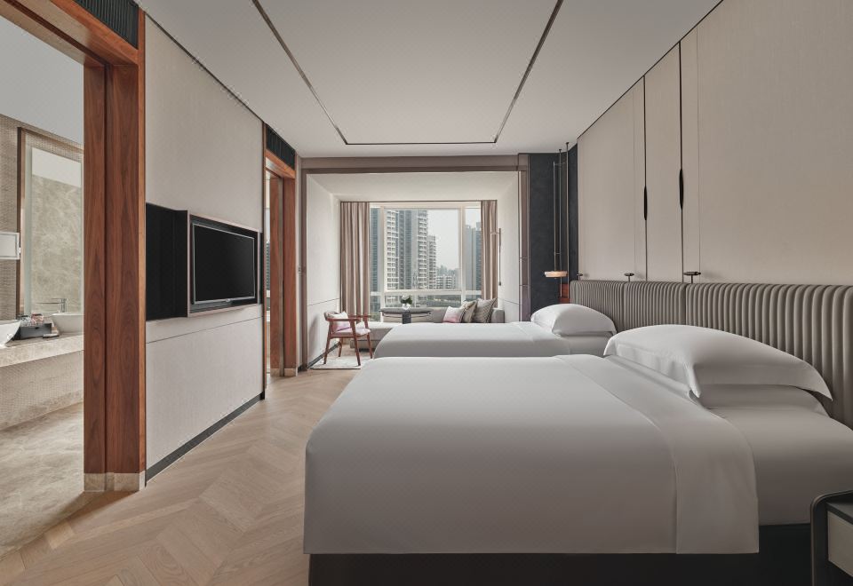 豪華雙床房【城市景觀】