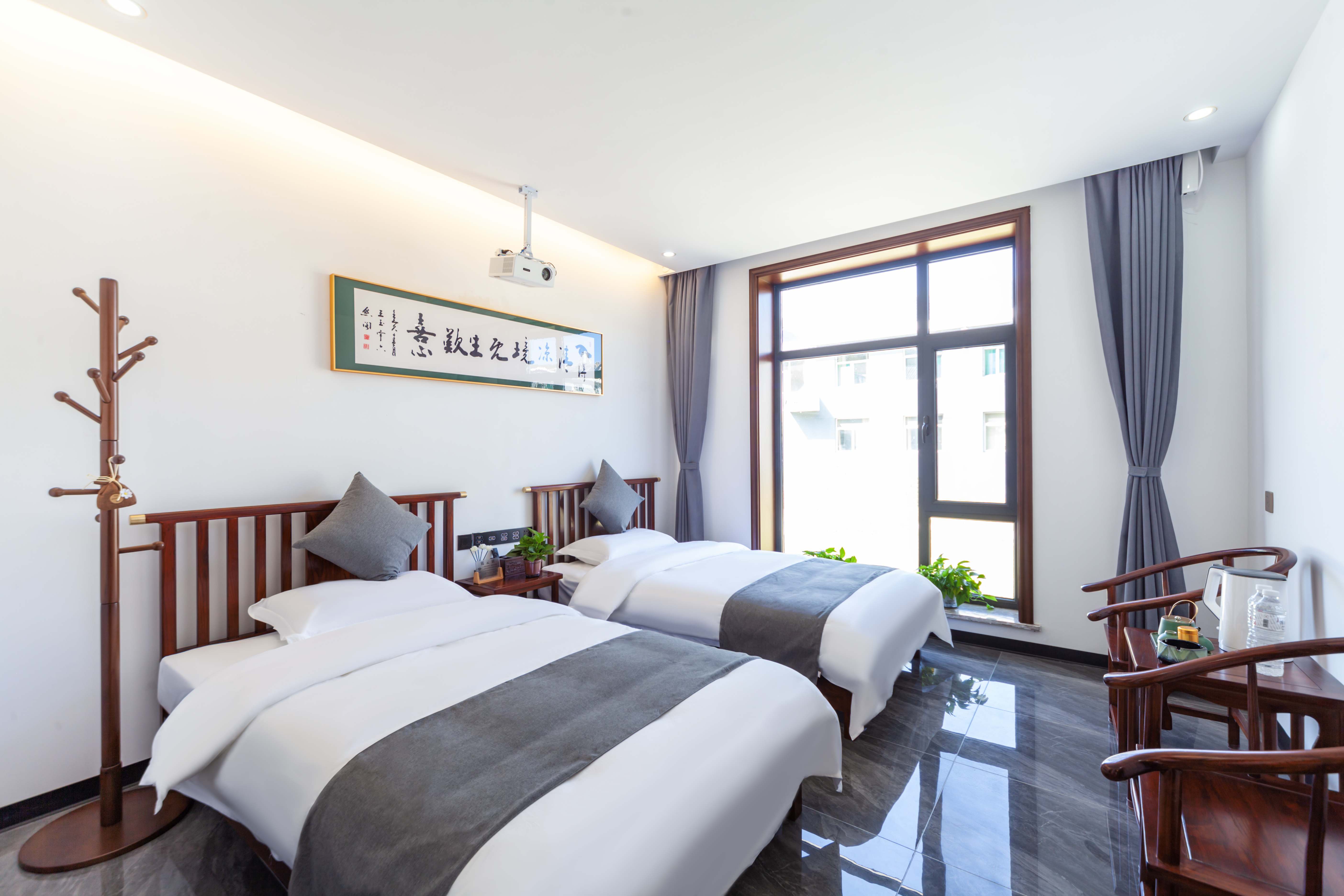 智能双床房（地暖）