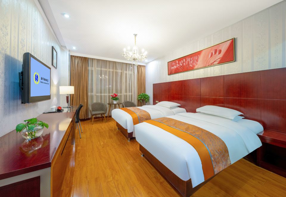 标准间（慕思乳胶床垫+智能静音加湿器+中央空调）