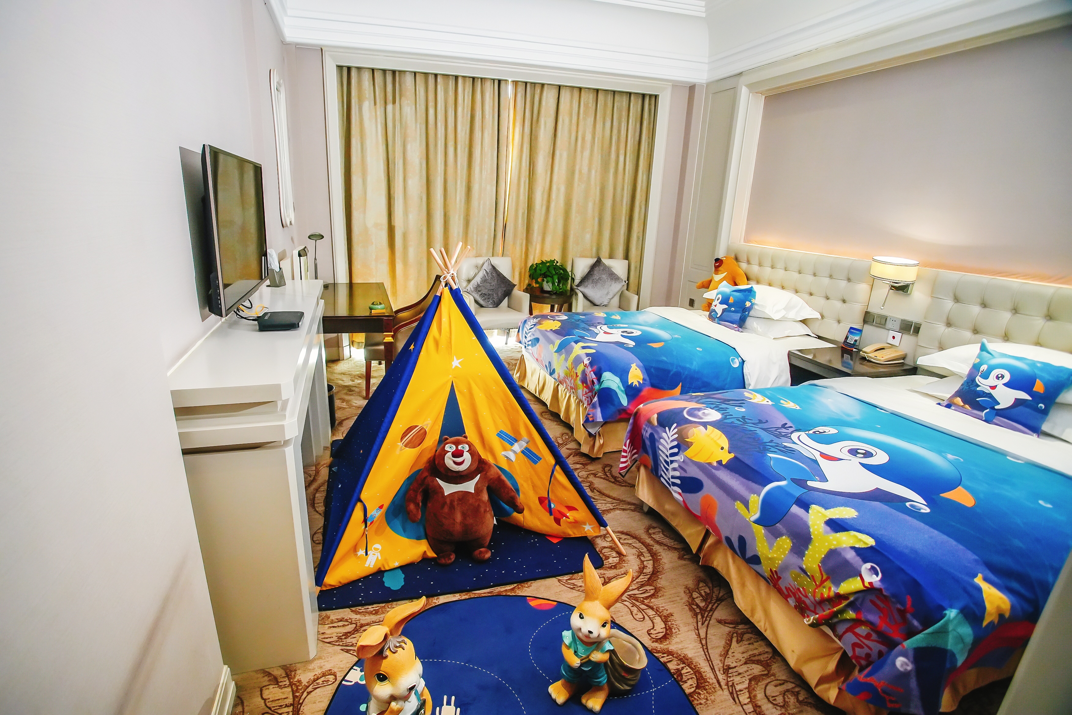 童趣|遨游海洋主题房