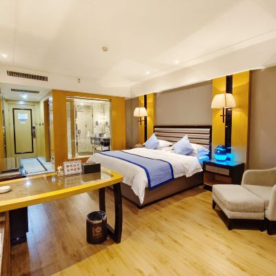 負離子氧吧大床房｜森林般呼吸+嬰兒般睡眠 瑞能CEO國際飯店（合肥南站寧國路美食街店）優惠