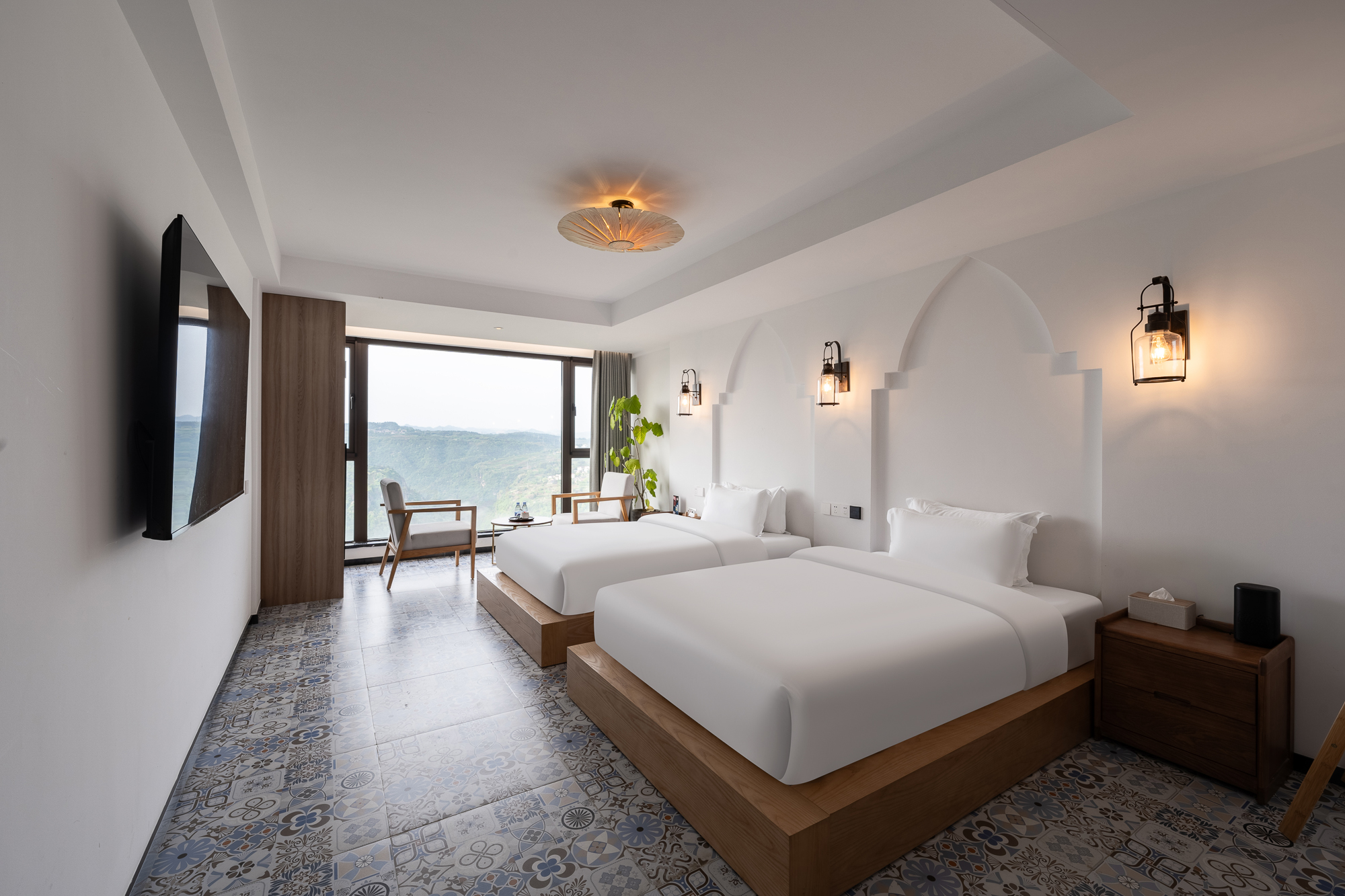 摩洛哥风·山景双床房