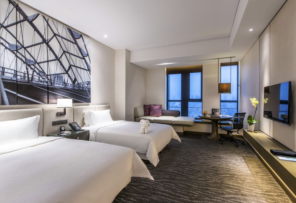 Pan Pacific TianjinPremier King River View Room