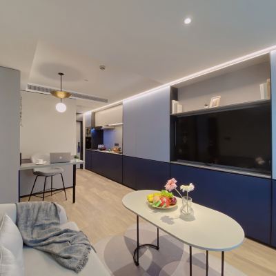 一房行政套房（冰箱+洗烘一體機+微波爐+小廚房） 上海馨樂庭徐家匯公寓飯店優惠