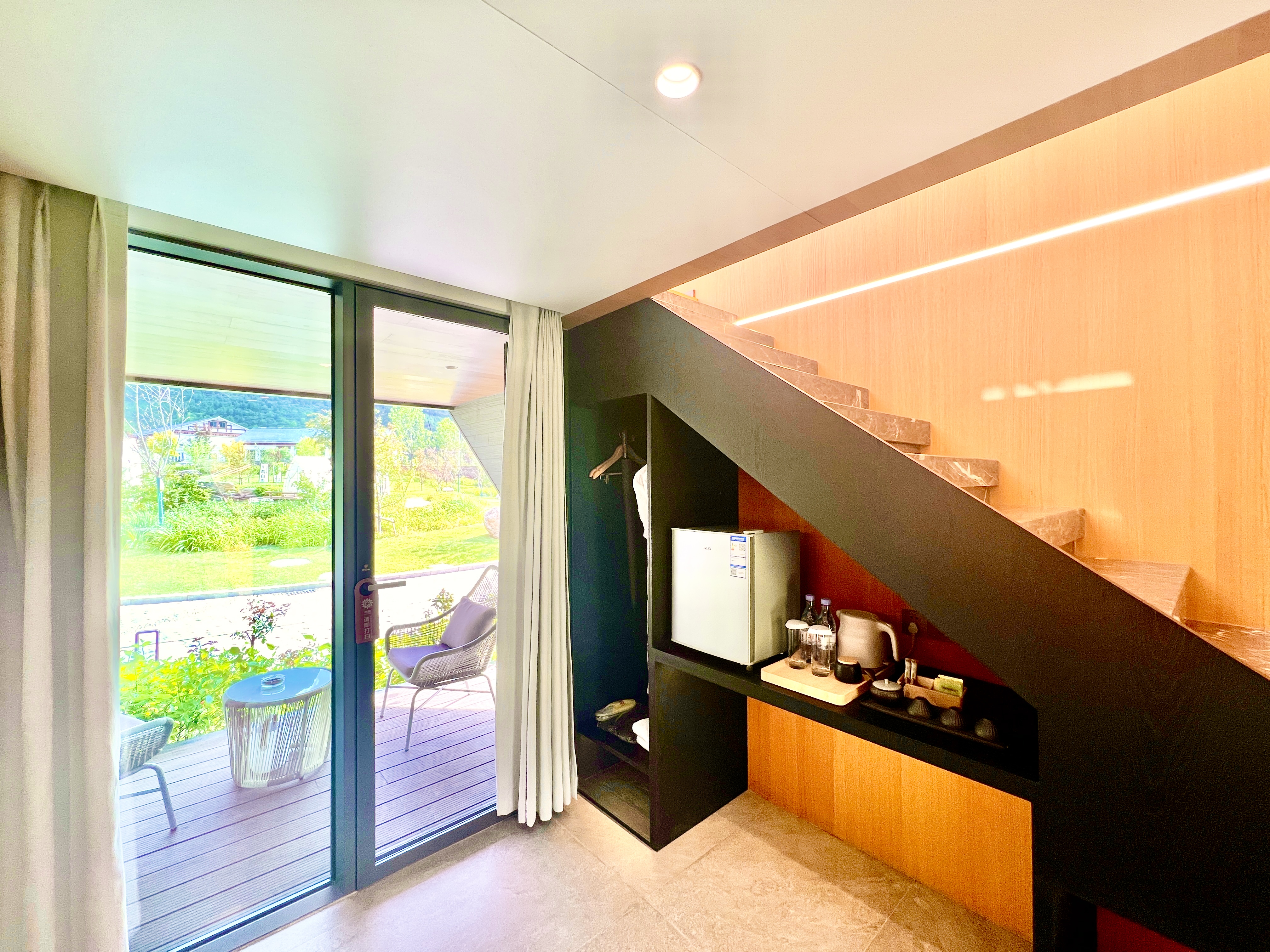 星空之谜复式大床房+望远镜+智能系统