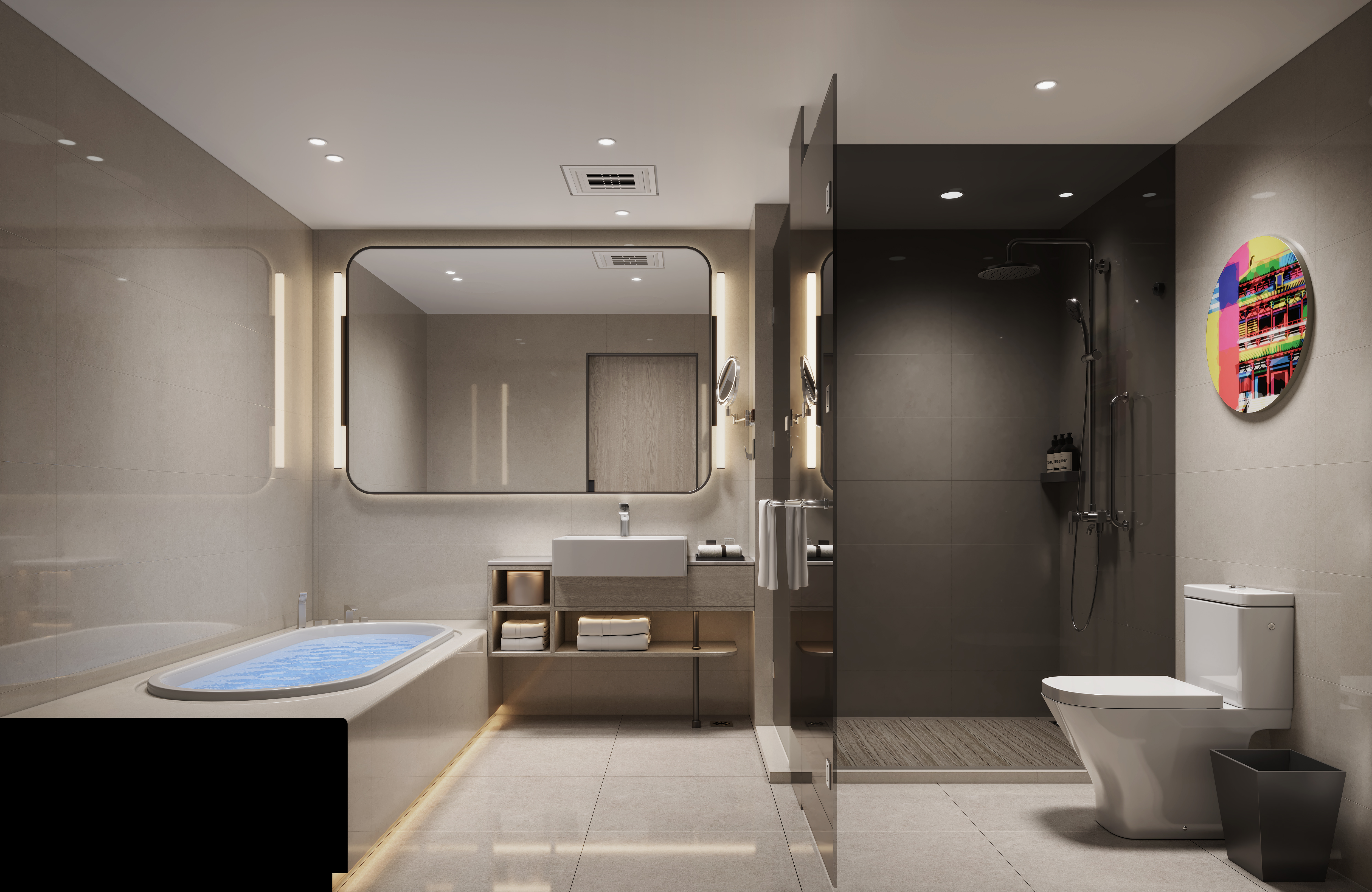 嘉禧套房+75寸液晶可投屏电视+智能客控