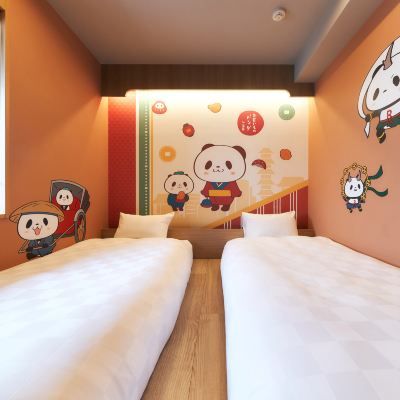 Panda Twin Room(Non-smoking) Rakuten Stay Tokyo Asakusa Promo Code